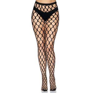 𝅺RHINESTONE pothole net tights